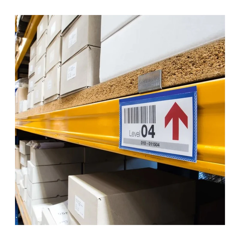 Durable Blue Wall Mount Document Display with 150 x 67 mm Document Size, 83 mm Height, 163 mm Width 174207