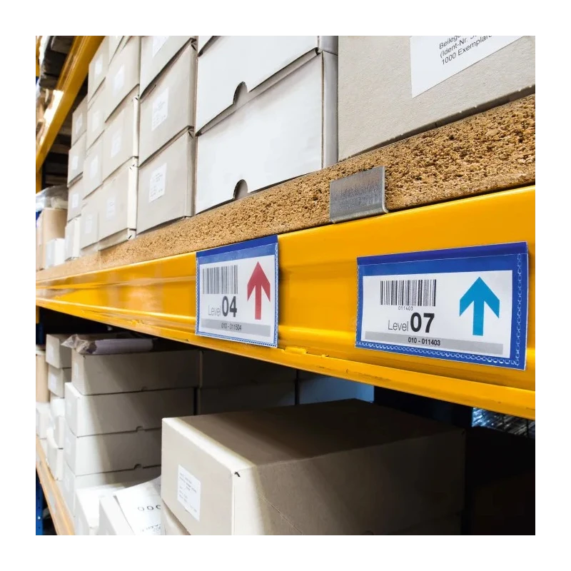 Durable Blue Wall Mount Document Display with 150 x 67 mm Document Size, 83 mm Height, 163 mm Width 174207