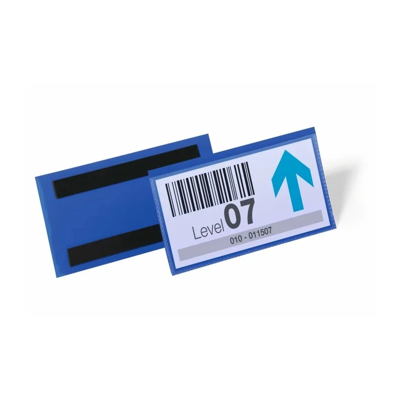 Durable Blue Wall Mount Document Display with 150 x 67 mm Document Size, 83 mm Height, 163 mm Width 174207