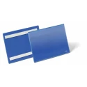 Durable Blue A5 Document Display Wall Mount Plastic Document Holder 163mm Height 223mm Width 179507