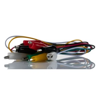 Okdo Test Lead & Connector Kit With Crocodile Clip 40cm Wire Length CC40CM