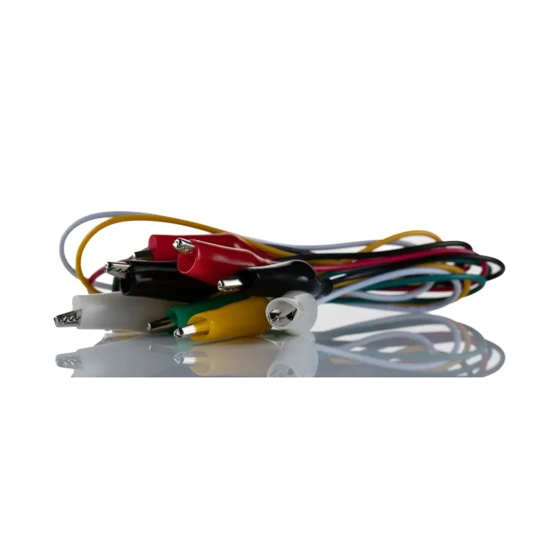 Okdo Test Lead & Connector Kit With Crocodile Clip 40cm Wire Length CC40CM