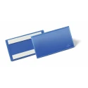 Durable Blue Heavy Duty Document Display Wall Mount Pockets 150 x 67 mm Plastic Material Model 176207