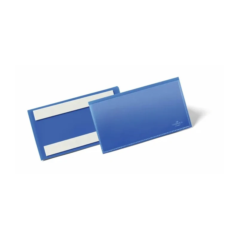 Durable Blue Heavy Duty Document Display Wall Mount Pockets 150 x 67 mm Plastic Material Model 176207