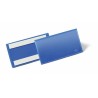 Durable Blue Heavy Duty Document Display Wall Mount Pockets 150 x 67 mm Plastic Material Model 176207