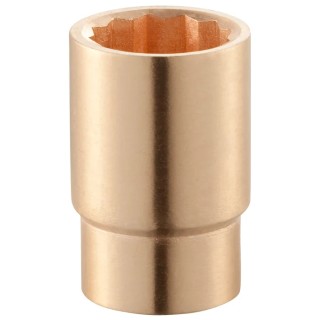 Facom 3/4 in Drive 1 5/16 in 12 Point Square Socket Beryllium Copper Alloy 60mm Overall Length K.1P5/16SR