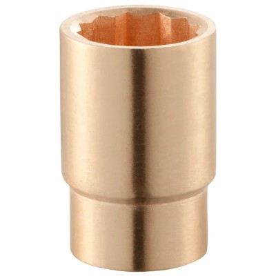 Facom 3/4 in Drive 1 5/16 in 12 Point Square Socket Beryllium Copper Alloy 60mm Overall Length K.1P5/16SR