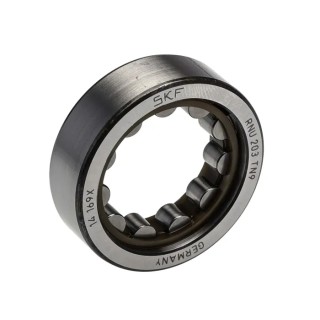 SKF Roller Bearing Cylindrical Single Row Non-Metallic Cage 22.9 mm ID, 40 mm OD RNU 203 TN9