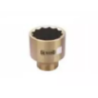 De Neers 24mm Aluminium Bronze 1/2 Inch Drive Deep Impact Socket