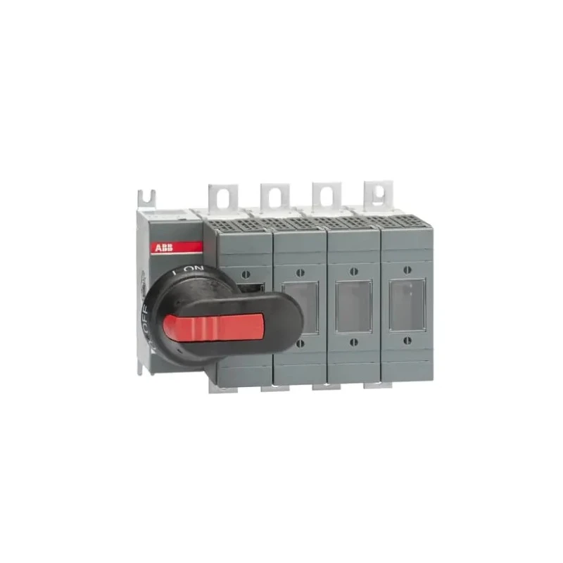 ABB Fuse Switch Disconnector 4-Pole Base Mounted 125A Mechanical Fuse Size 00-000 1SCA115686R1001