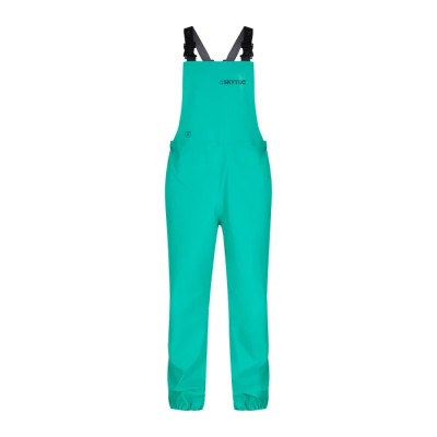 Skytec Green Reusable Bib & Brace Overall, Size M (Chest 98 to 106 cm, Inside Leg 75 cm), Chemical CCCST/005600/GN2