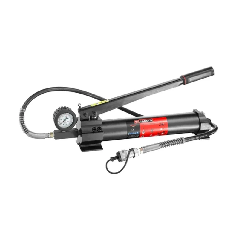 Facom Hydraulic Hand Pump 2.5 L Usable Oil Capacity, 160 mm Cylinder Stroke, 700 bar Pressure UWP.10MA