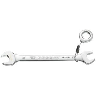 Facom Double Ended Open Spanner Metric, Chrome Vanadium Steel, 182mm Overall Length, Size 14 x 15 mm 44.14X15SLS