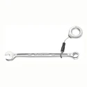 Facom Combination Spanner 14 mm, 180 mm Overall Chrome Finish 12 Point 15° Offset 440.14SLS