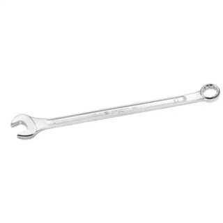 Facom Combination Spanner 33 mm, 498 mm Overall Chrome Finish 12 Point 15° Offset 40.33LA