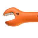 Facom Open End Spanner Metric 21 mm Size, 185 mm Overall Length, Insulated VDE/1000V Approved Steel Spanner 46.21AVSE
