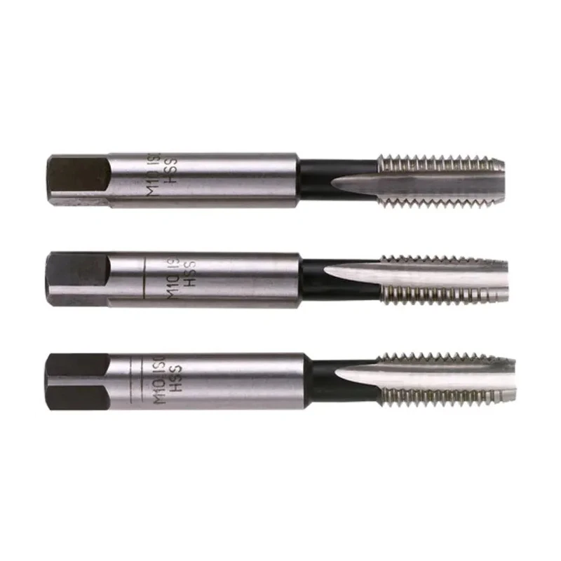 Facom Threading Tap Metric Standard M3 Thread Size 0.5mm Pitch High Speed Steel 2.5mm Shank Diameter 48mm Overall 227.3X50T2