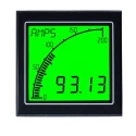 Trumeter APM LCD Digital Panel Multifunction Meter for Frequency, Voltage, MPS, 68 mm x 68 mm APM-M2-APO