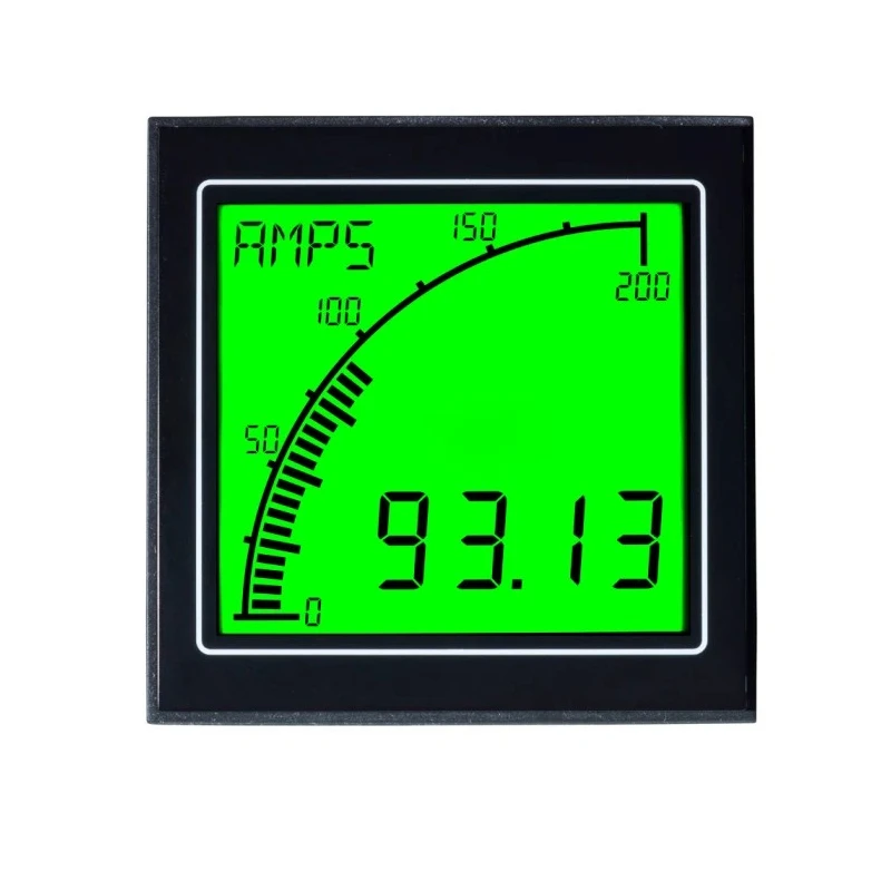 Trumeter APM LCD Digital Panel Multifunction Meter for Frequency, Voltage, MPS, 68 mm x 68 mm APM-M2-APO