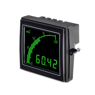 Trumeter Analogue Panel Ammeter 200 mA DC, 68 mm x 68 mm, 0.1 % Meter Accuracy APM-MICRO-APO