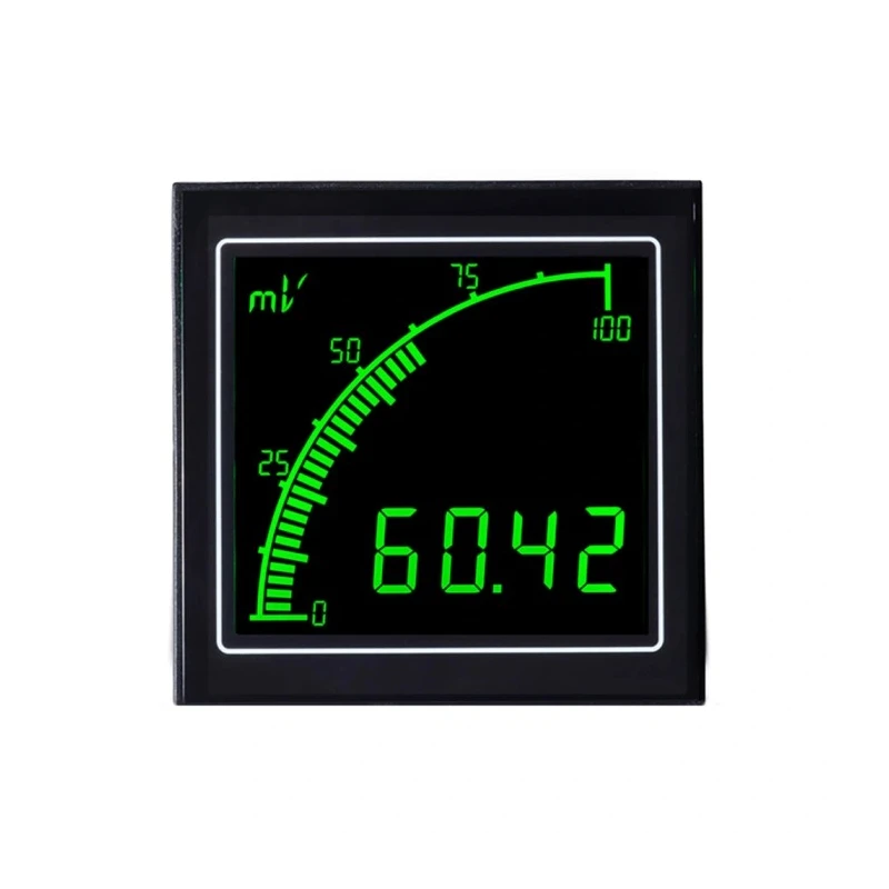 Trumeter Analogue Panel Ammeter 200 mA DC, 68 mm x 68 mm, 0.1 % Meter Accuracy APM-MICRO-APO