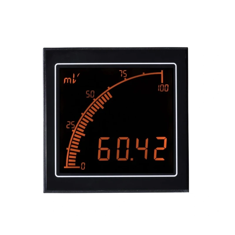 Trumeter Analogue Panel Ammeter 200 mA DC, 68 mm x 68 mm, 0.1 % Meter Accuracy APM-MICRO-APO