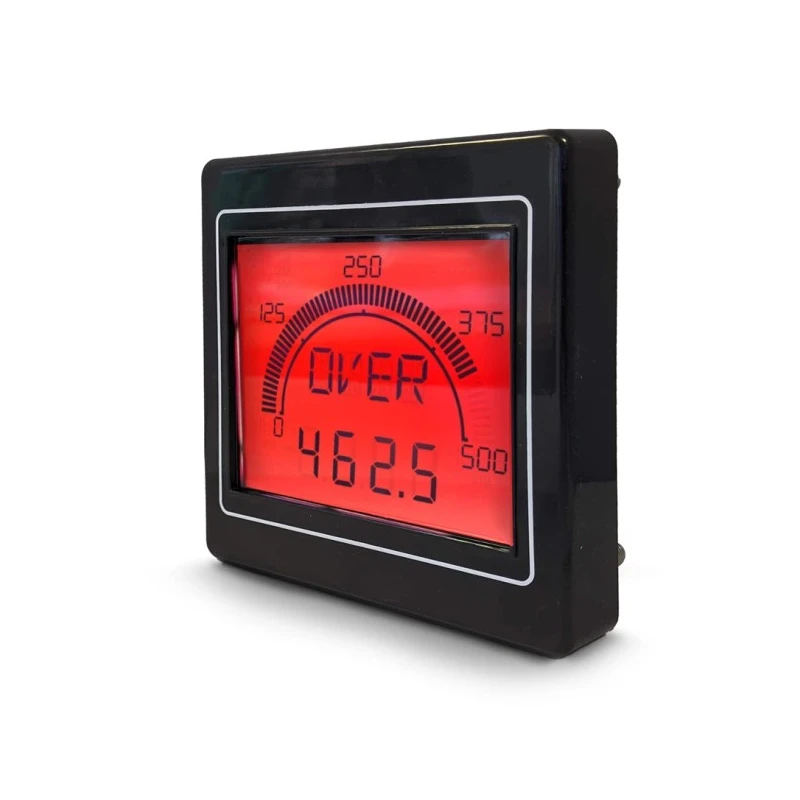 Trumeter APM-MAX LCD Digital Panel Multifunction Meter for Power Voltage Frequency Current 68 mm x 68 mm APM-MAX-M21-PU-4R