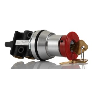 Norgren Pneumatic Manual Control Valve G 1/8 Thread, Push Button Mechanism, Die Cast Aluminium Alloy Body, Max 03033502801