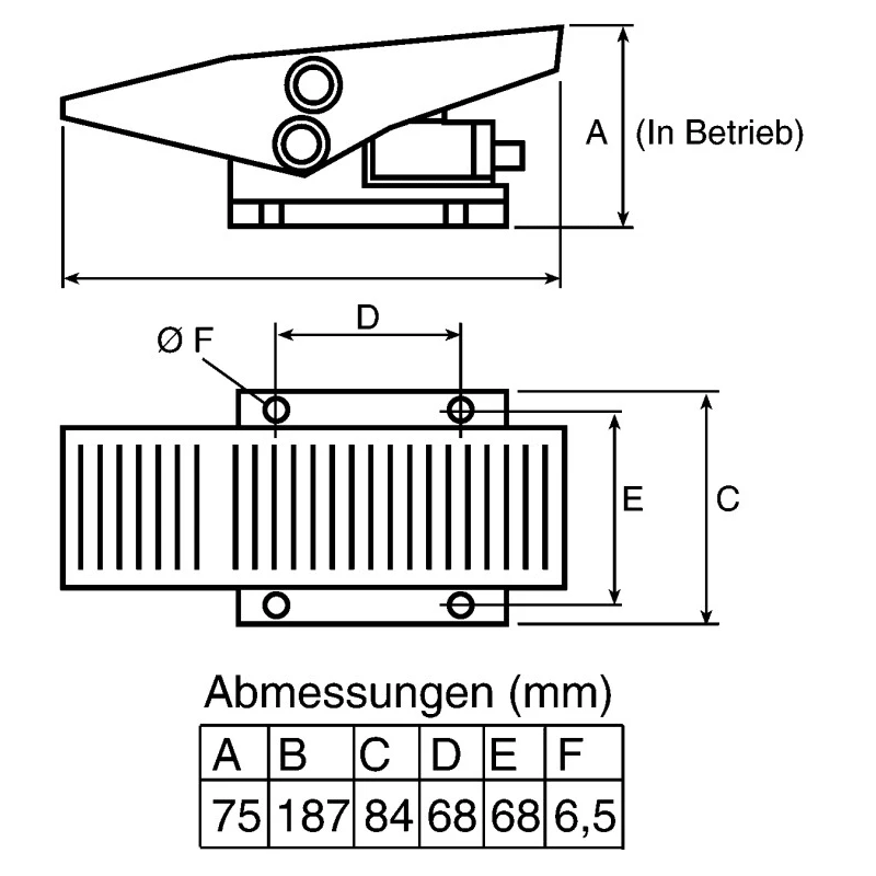 Norgren Pedal Pneumatic Manual Control Valve X30 Series, G 1/8 Thread, Zinc Alloy Body, 10 bar, 335L/min X3048202