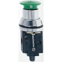 Norgren Push Button Pneumatic Manual Control Valve 03 Series BSPP G 1/8 Zinc Alloy Body 10 bar 335L/min 0°C to 03036802RS