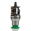 Norgren Push Button Pneumatic Manual Control Valve 03 Series, G 1/8 Port, 3/2 Valve Function, Zinc Alloy Body, III 03036702
