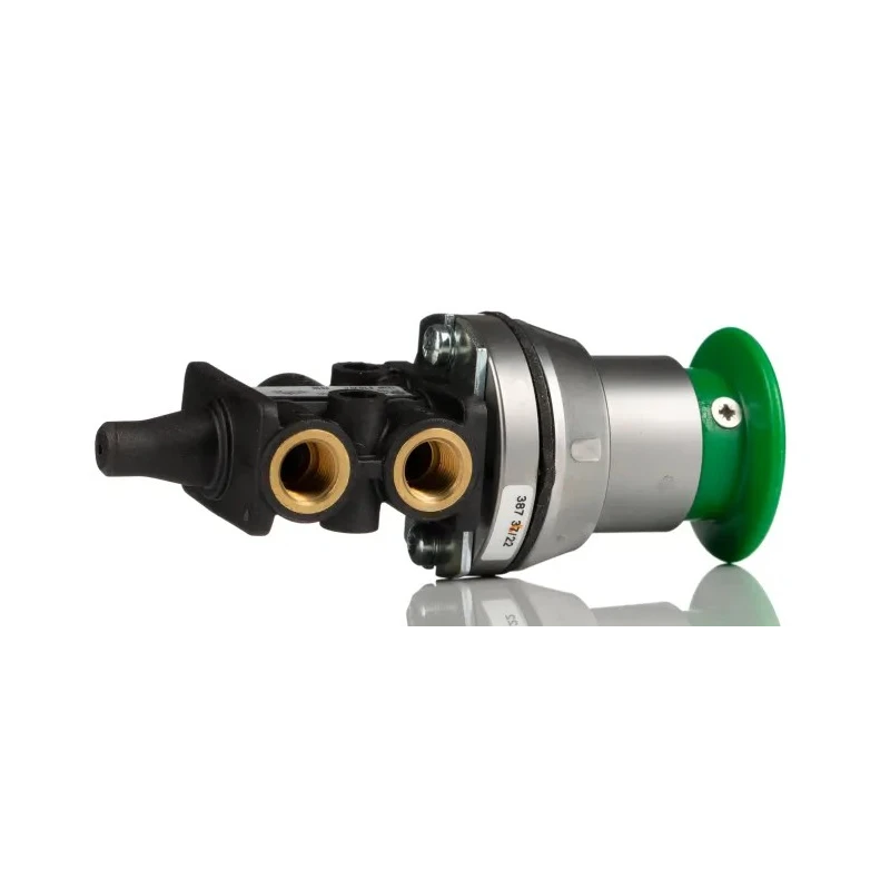 Norgren Push Button Pneumatic Manual Control Valve 03 Series, G 1/8 Port, 3/2 Valve Function, Zinc Alloy Body, III 03036702