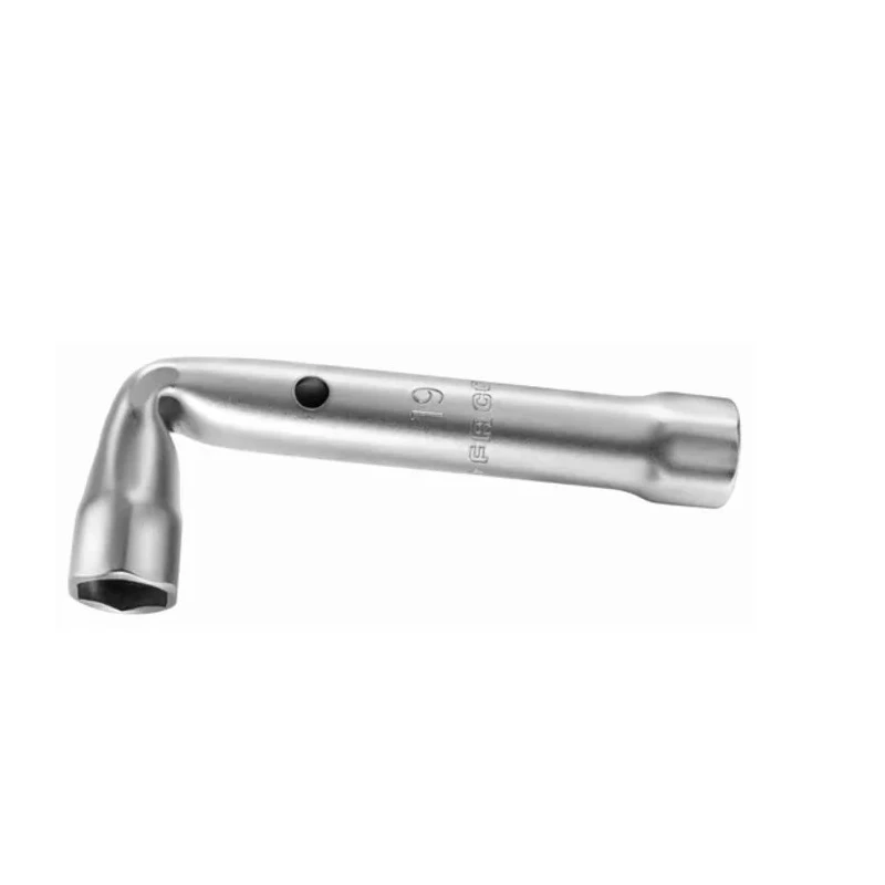 Facom Metric Angle Box Tubular Spanner 21 mm Size, 163 mm Overall Length, Polished Chrome Handle 92A.21