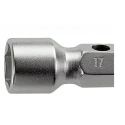 Facom Hexagon Socket Wrench 8 x 9 mm Tip, 120 mm Overall 97.8X9