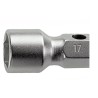 Facom Hexagon Socket Wrench 8 x 9 mm Tip, 120 mm Overall 97.8X9