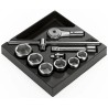 Facom Plastic Tool Tray, Width 376 mm, Length 418 mm, Height 40 mm PL.324