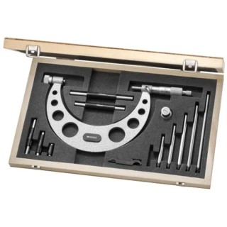 Facom External Micrometre Metric 0 to 150 mm Measurement Range Accuracy ±0.01 mm Resolution 0.01 mm 807C