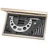 Facom External Micrometre Metric 0 to 150 mm Measurement Range Accuracy ±0.01 mm Resolution 0.01 mm 807C