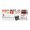 Facom 101 Piece Electrician Tool Kit with Roller Bag BSR20.EL34