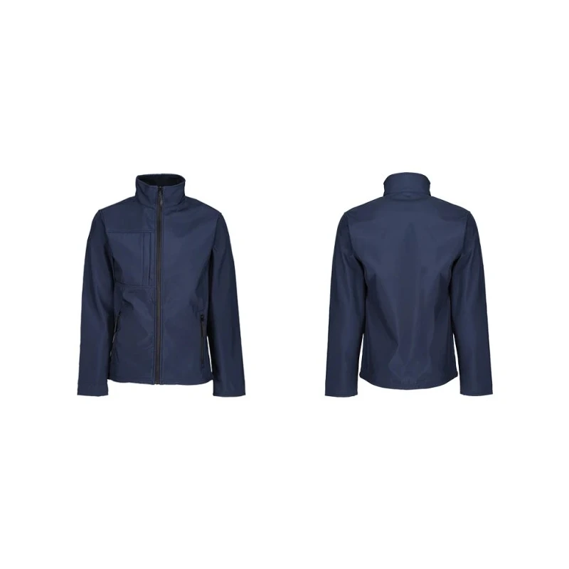 Regatta Professional Ladies Octagon II 3-Layer Softshell Jacket Navy Waterproof Windproof Size 18 TRA689 744 18L