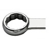 Facom Ring Spanner 21 x 23 mm Offset Head Chrome Finish 12-Point 240mm Overall 59.21X23
