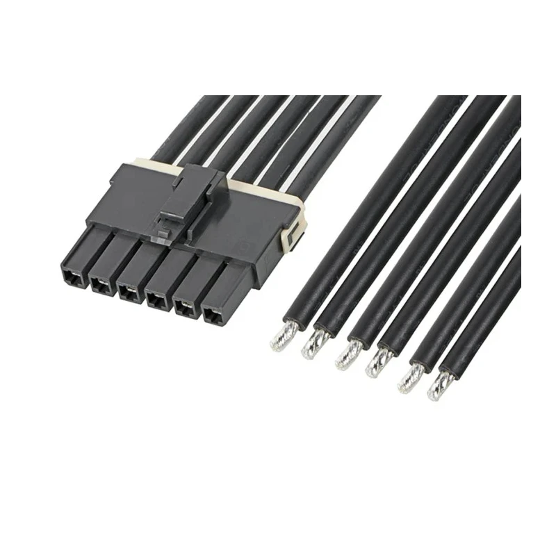 Molex Wire to Board Cable 6 Way Female Mega-Fit to 6 Way Female, 150 mm Length 600V Voltage 216401-1061