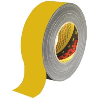 3M Scotch 389 Yellow PE Coated Duct Tape 50mm Width 50m Length Synthetic Rubber Adhesive Y-389 JAUNE
