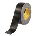 3M Scotch 389 Duct Tape 50 mm x 50 m Black PE Coated Synthetic Rubber Adhesive Y-389 NOIR