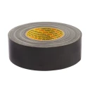 3M Scotch 389 Duct Tape 50 mm x 50 m Black PE Coated Synthetic Rubber Adhesive Y-389 NOIR
