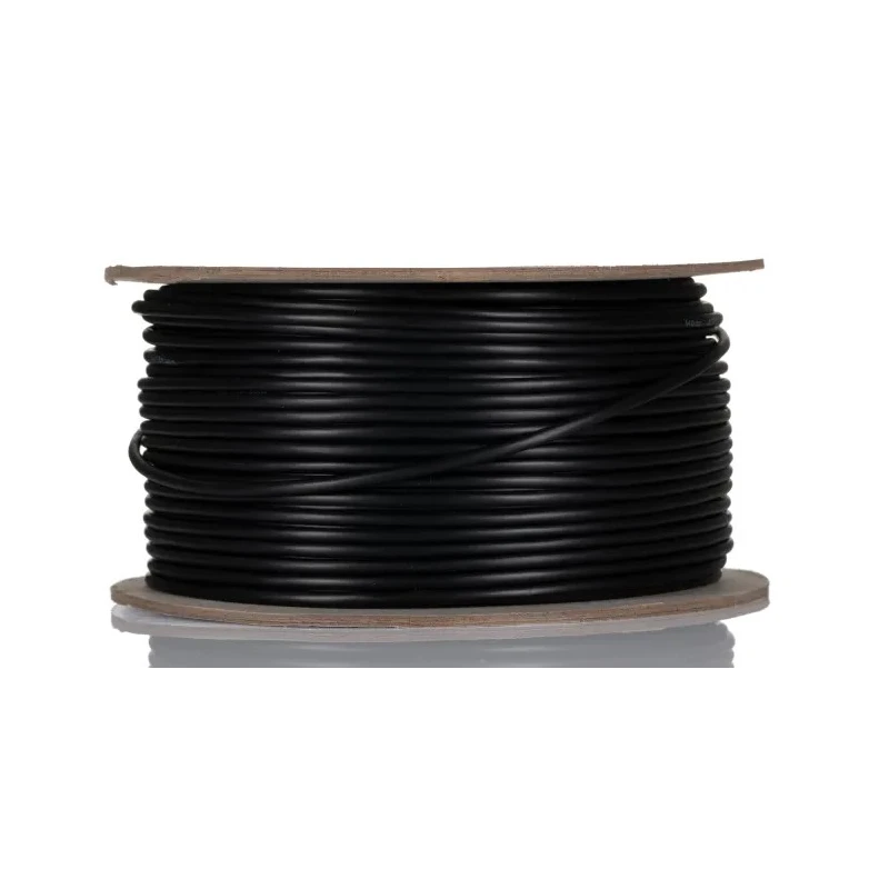 RS PRO DEF STAN Multi-Core Industrial Cable 2 Cores 0.22mm² Unscreened 100m Black Polyvinyl Chloride Sheath 236-9254