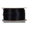 RS PRO DEF STAN Multi-Core Industrial Cable 2 Cores 0.22mm² Unscreened 100m Black Polyvinyl Chloride Sheath 236-9254