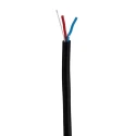 RS PRO DEF STAN Multi-Core Industrial Cable 2 Cores 0.22mm² Unscreened 100m Black Polyvinyl Chloride Sheath 236-9254