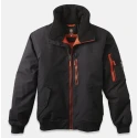 Parade ORTEGO 2 Black Work Jacket Zipper, 2XL, 100% Nylon Ripstop Outer, Polyester Lining 17ORTEGO1494TXXL