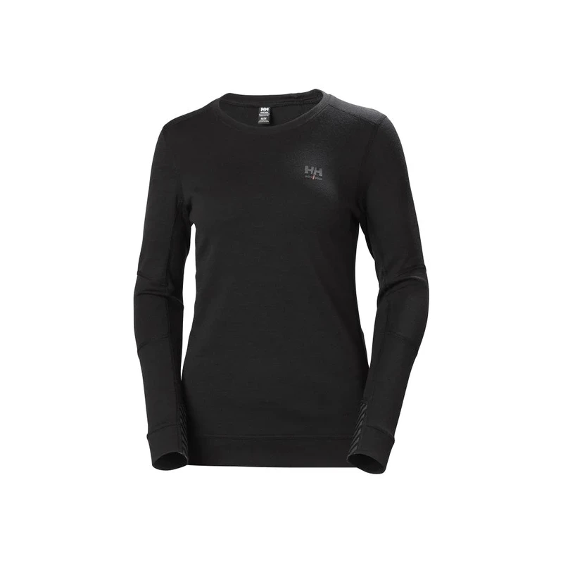 Helly Hansen Long Thermal Shirt XS Black 57% Merino 43% Polypropylene 75209_990-XS